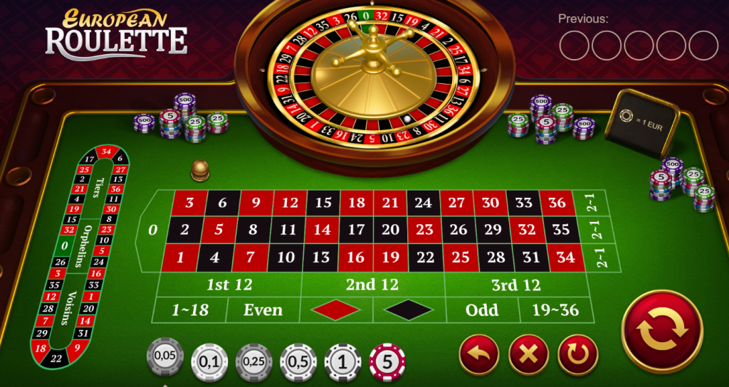 European Roulette Demo 2